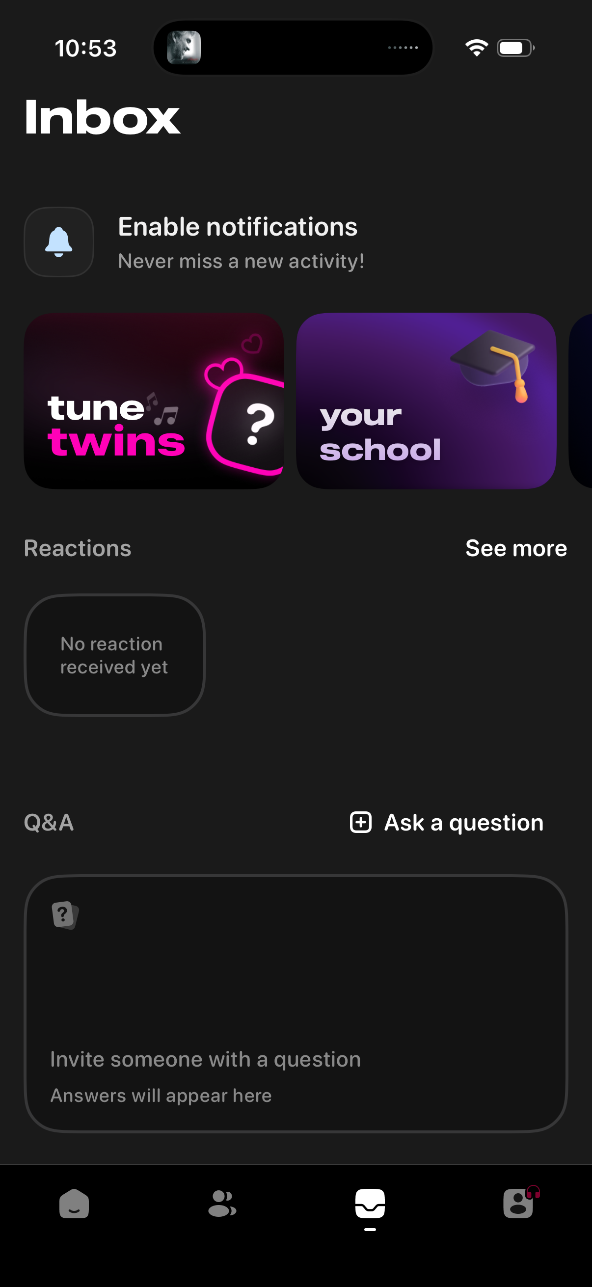 airbuds notifications screenshot